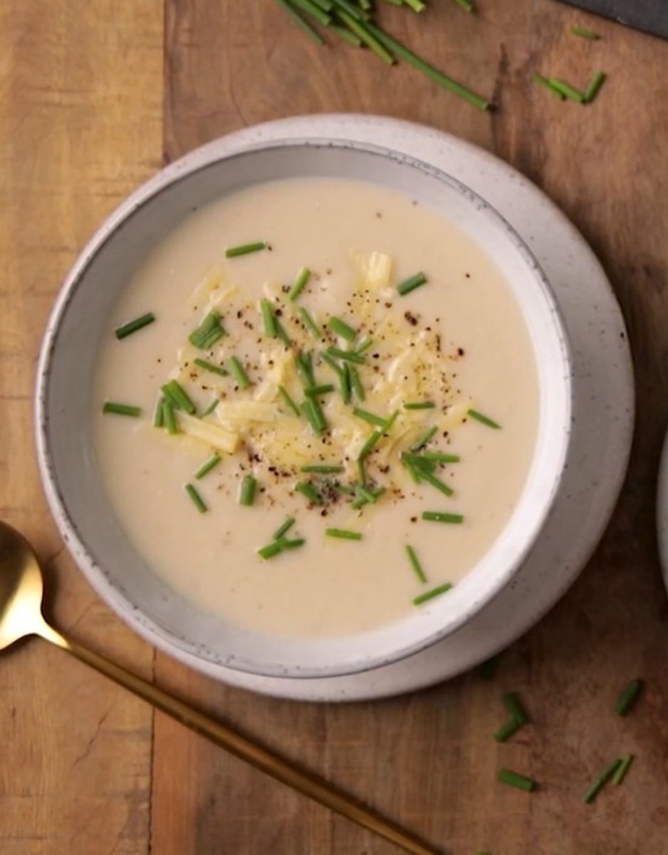 Cauliflower Cheese Soup Recipe