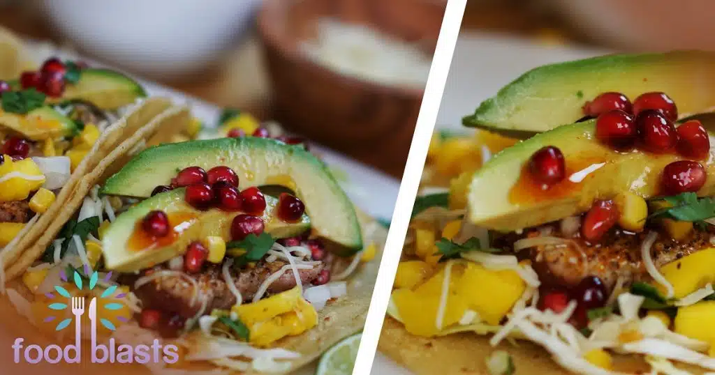 Seared Ahi Tuna Spicy Tacos