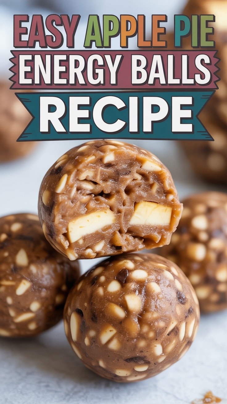Apple Pie Energy Balls