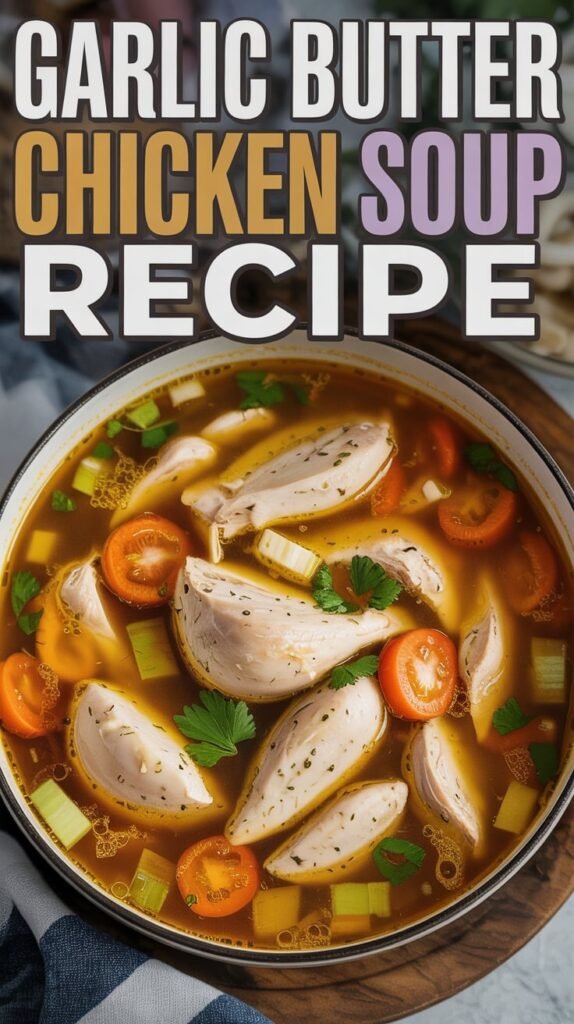 Garlic Butter Chicken Soup