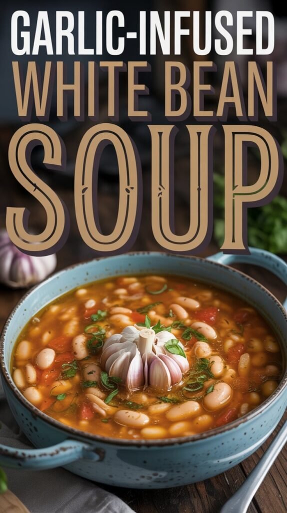 Garlic-Infused White Bean Soup
