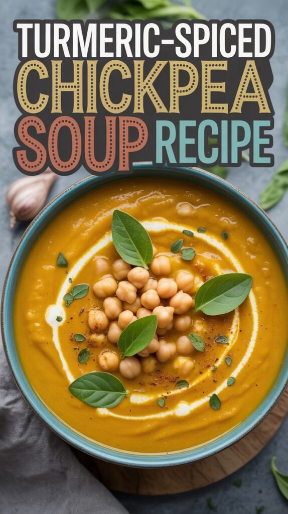 Turmeric-Spiced Chickpea Soup