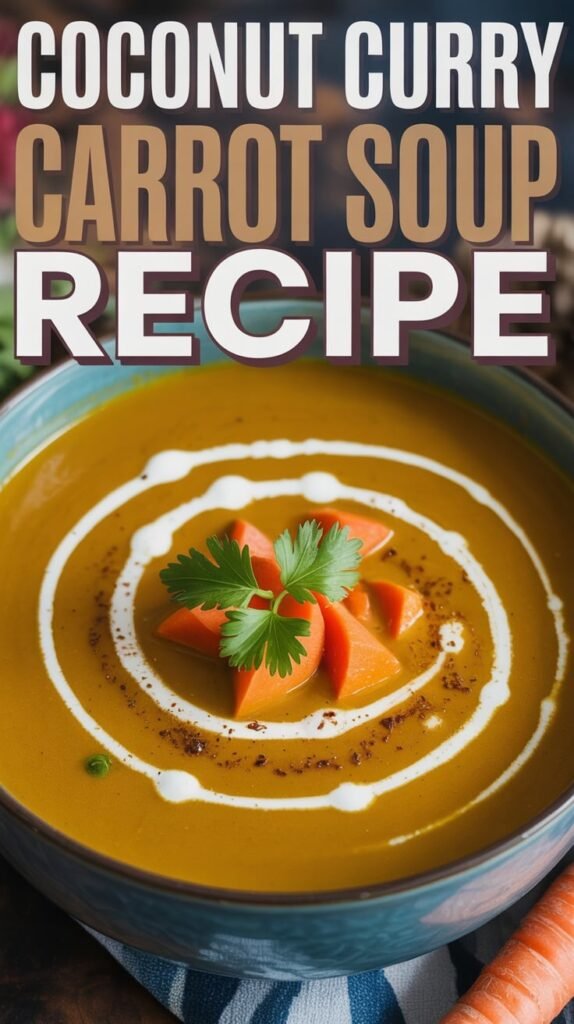 Coconut Curry Carrot Soup