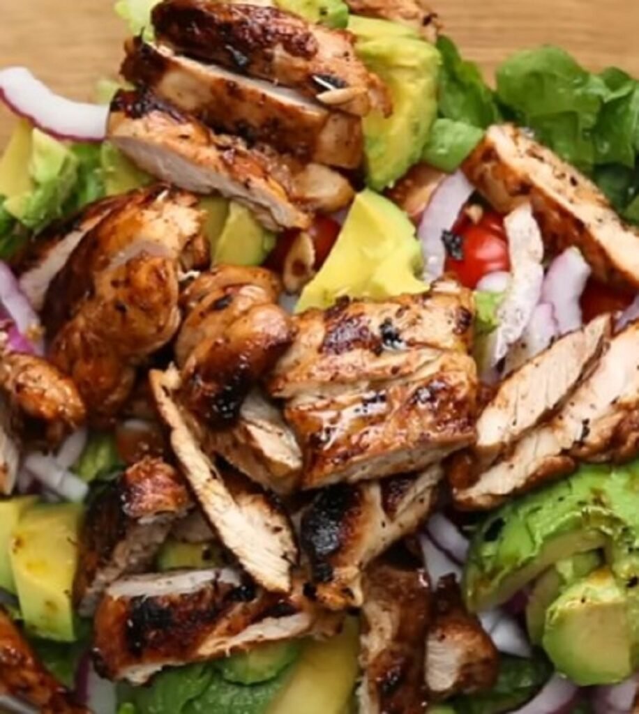 Zesty Avocado Lime Chicken Bowls Recipe