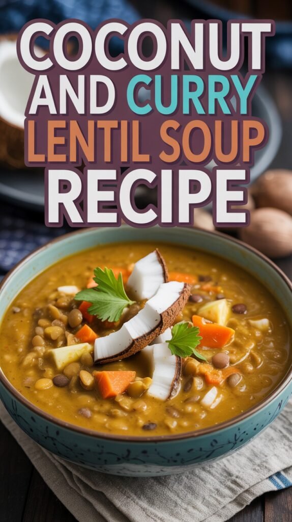 Coconut and Curry Lentil Soup