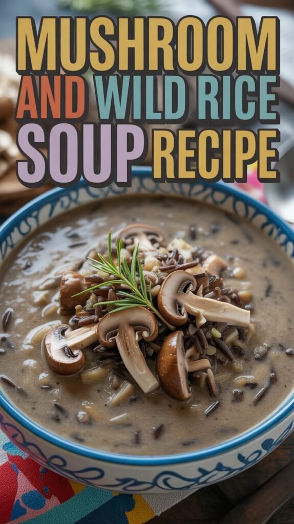 Mushroom and Wild Rice Soup