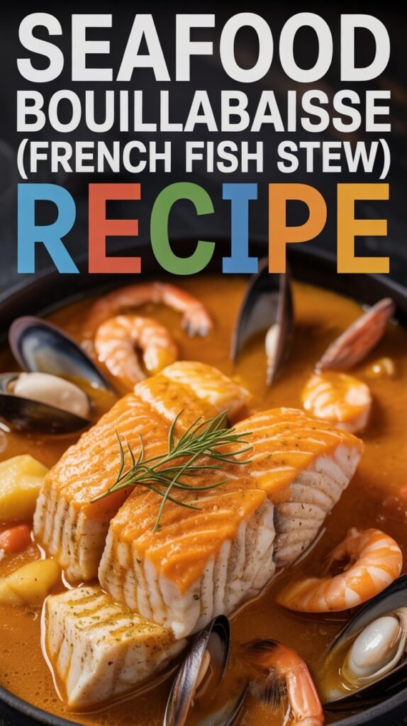 Seafood Bouillabaisse (French Fish Stew)
