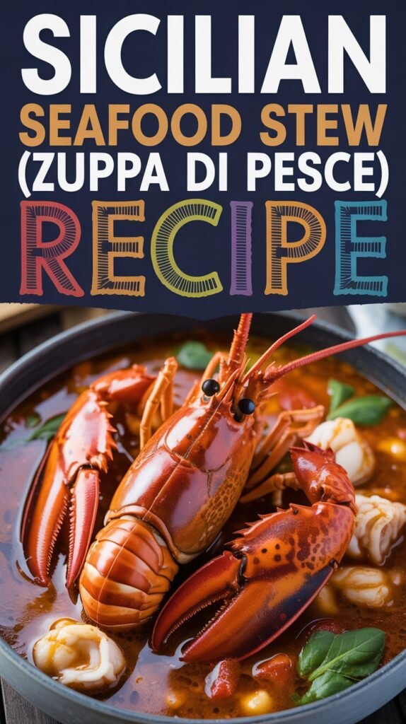 Sicilian Seafood Stew (Zuppa di Pesce)