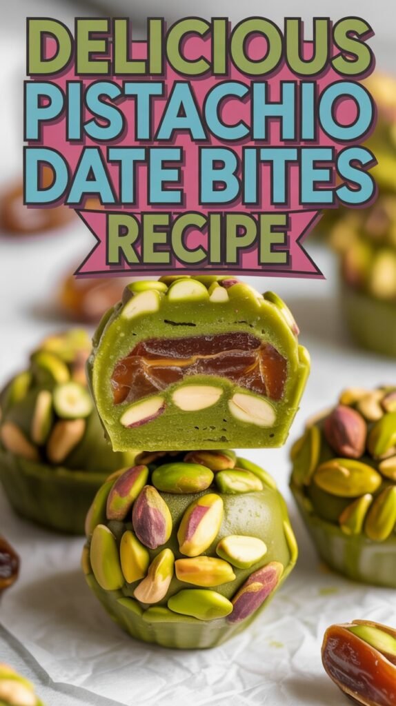 Pistachio Date Bites