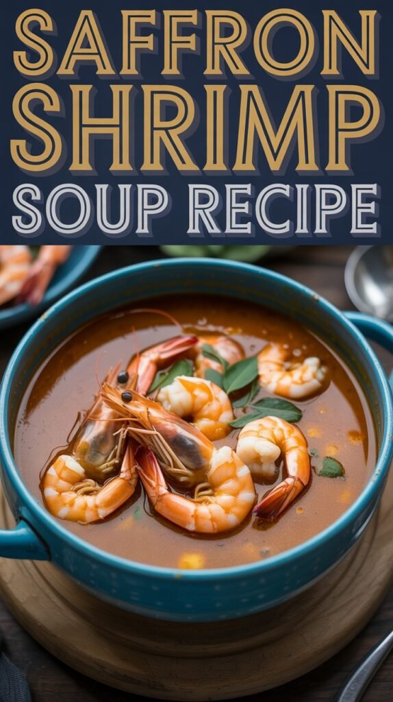 Saffron Shrimp Soup