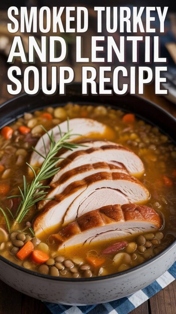 Smoked Turkey and Lentil Soup