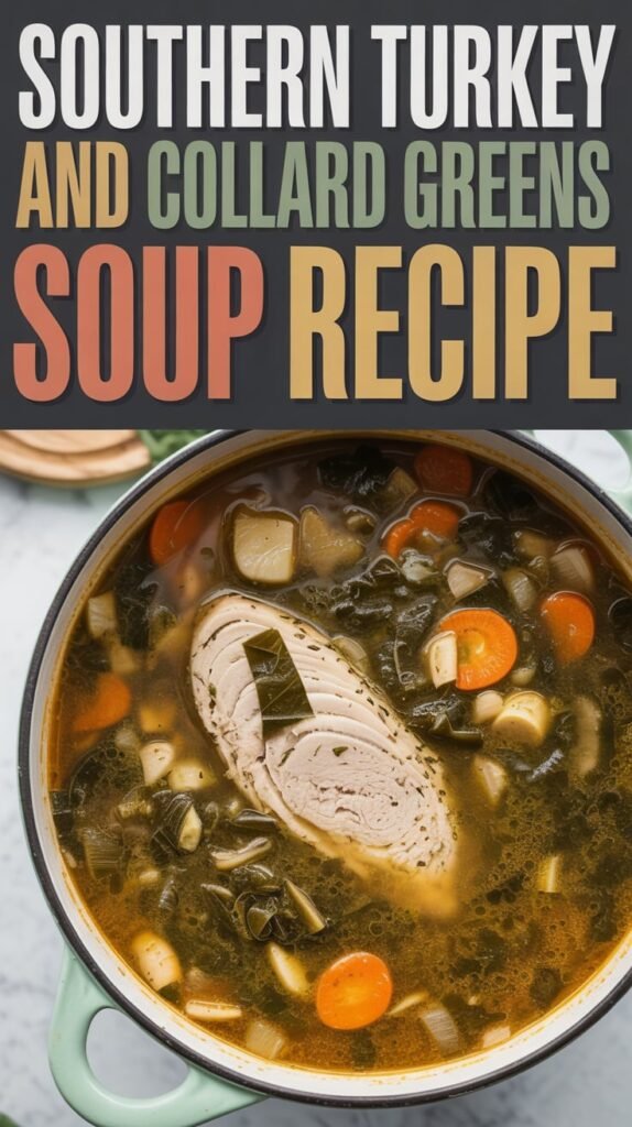 Southern Turkey and Collard Greens Soup