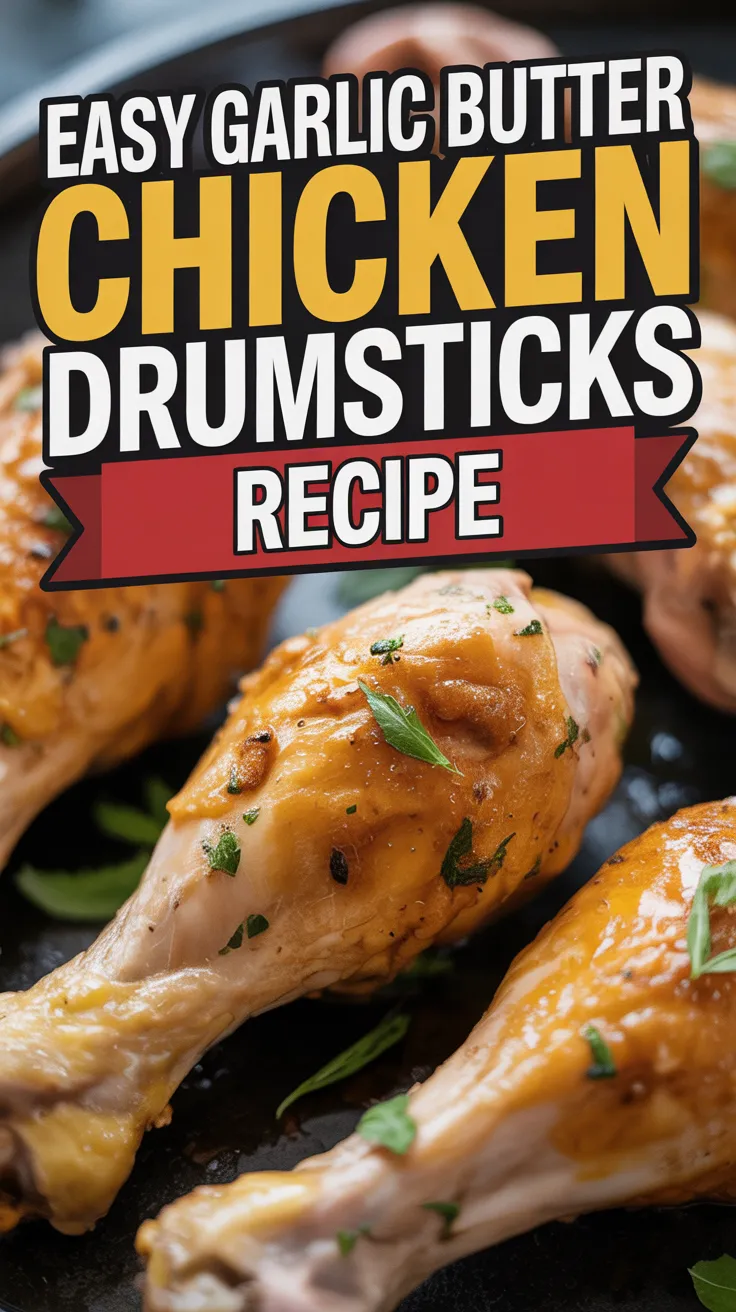 Garlic Butter Chicken Drumsticks