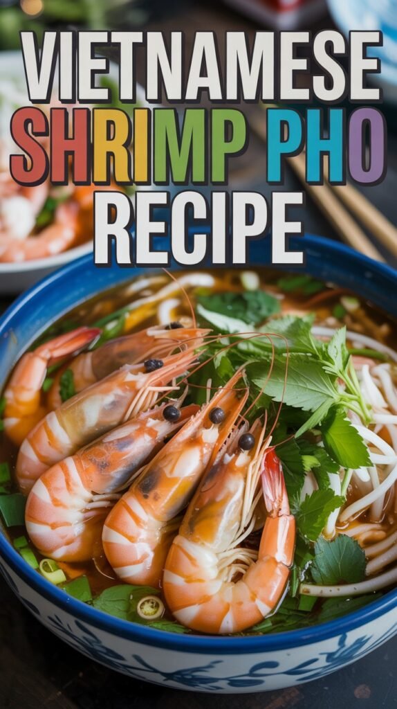 Vietnamese Shrimp Pho