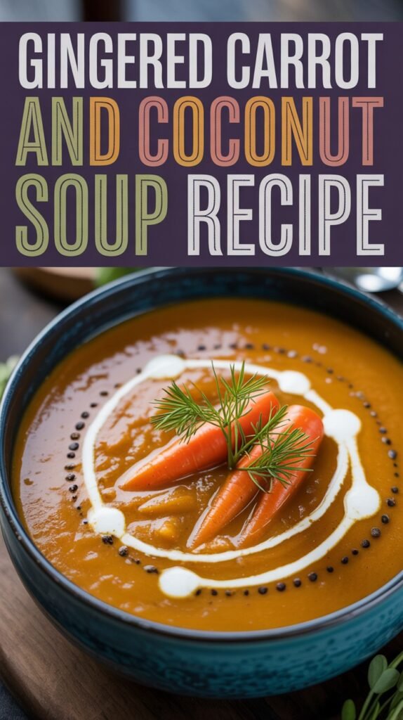 Gingered Carrot and Coconut Soup