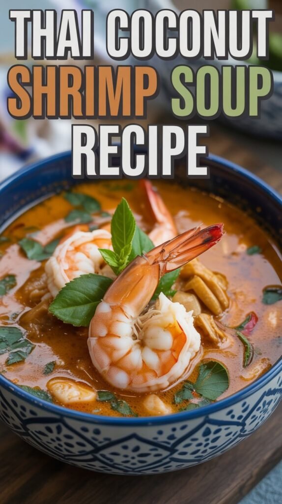 Thai Coconut Shrimp Soup
