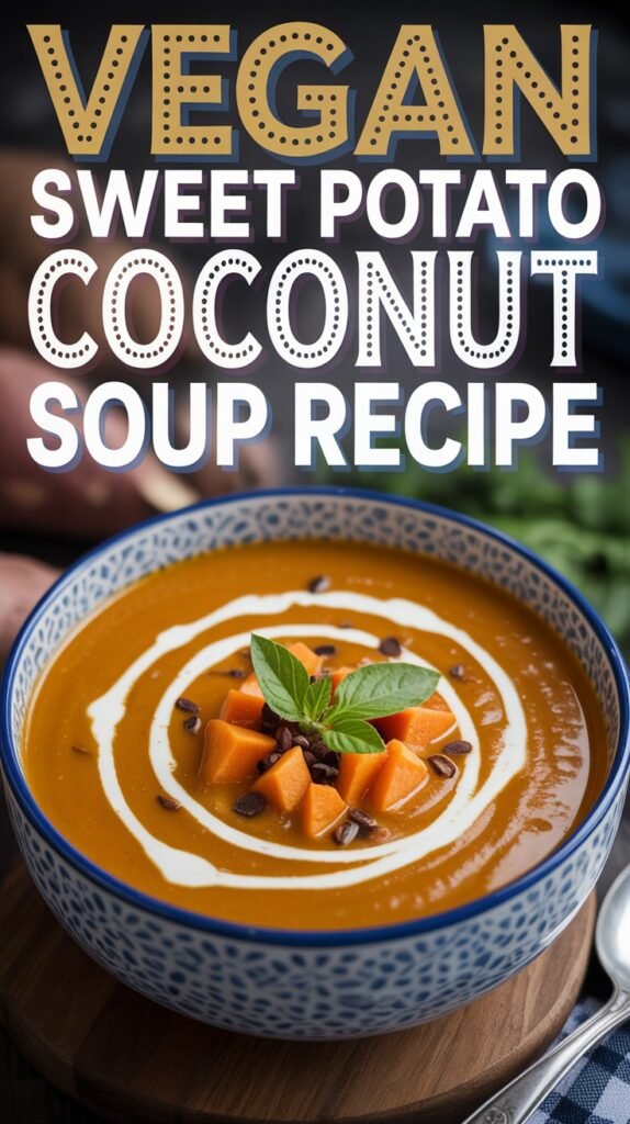 Vegan Sweet Potato Coconut Soup