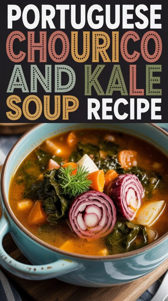 Portuguese Chourico and Kale Soup