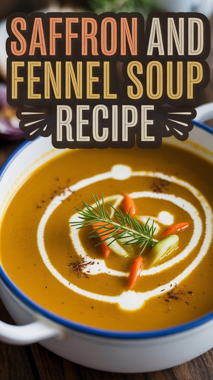 Saffron and Fennel Soup