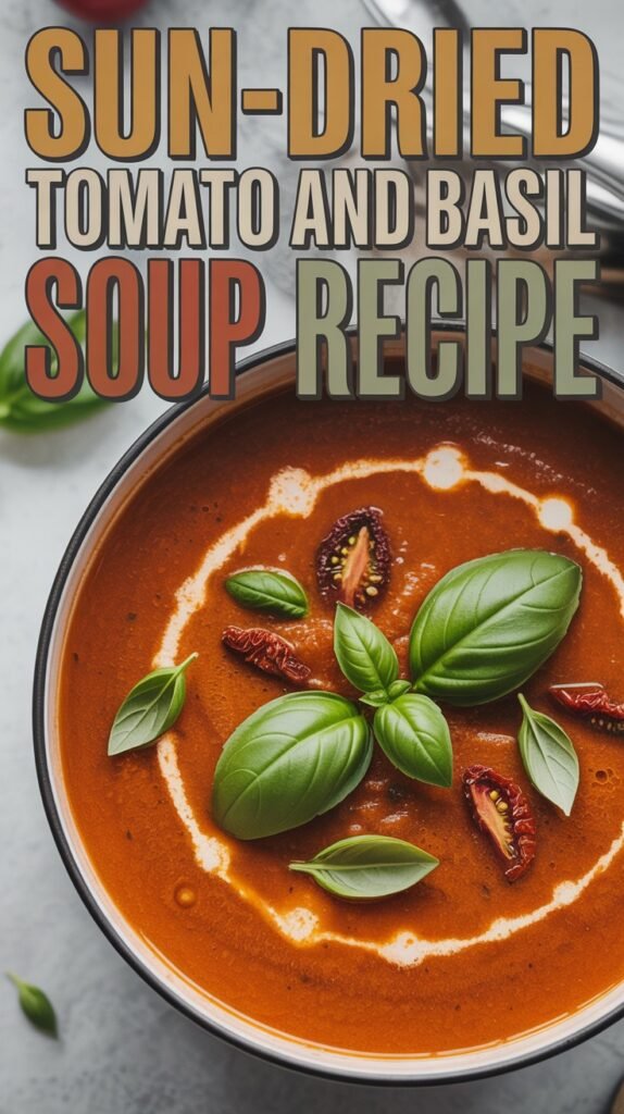Sun-Dried Tomato and Basil Soup