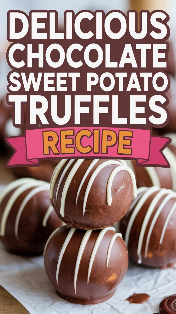 Chocolate Sweet Potato Truffles