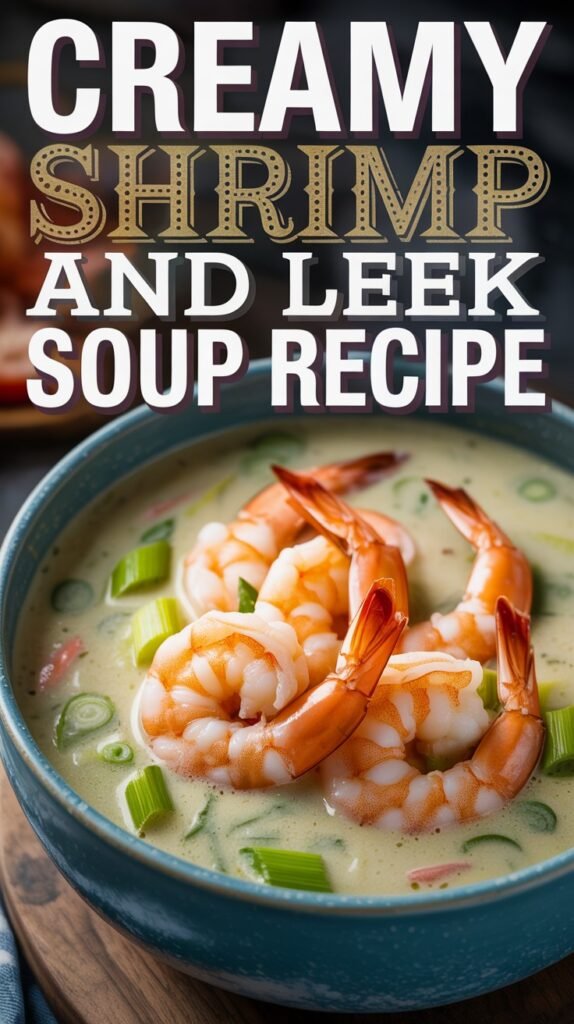 Creamy Shrimp and Leek Soup