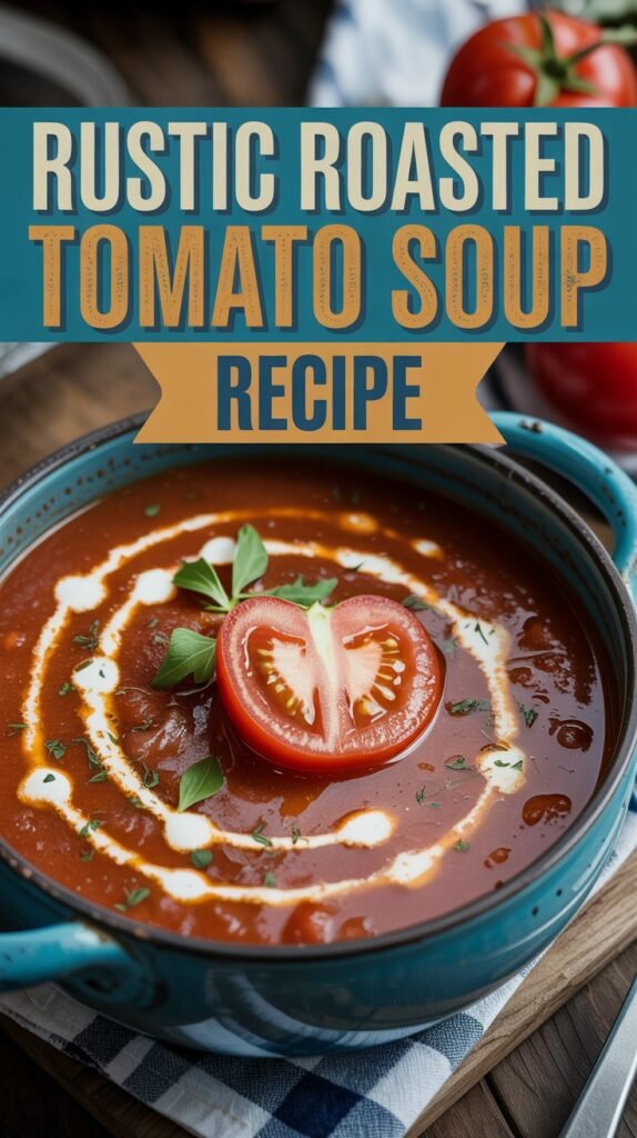 Rustic Roasted Tomato Soup