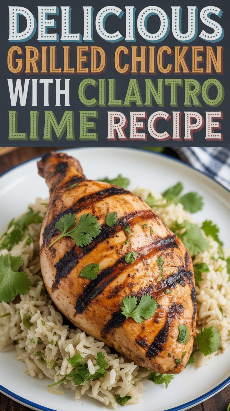 Grilled Chicken with Cilantro Lime Rice