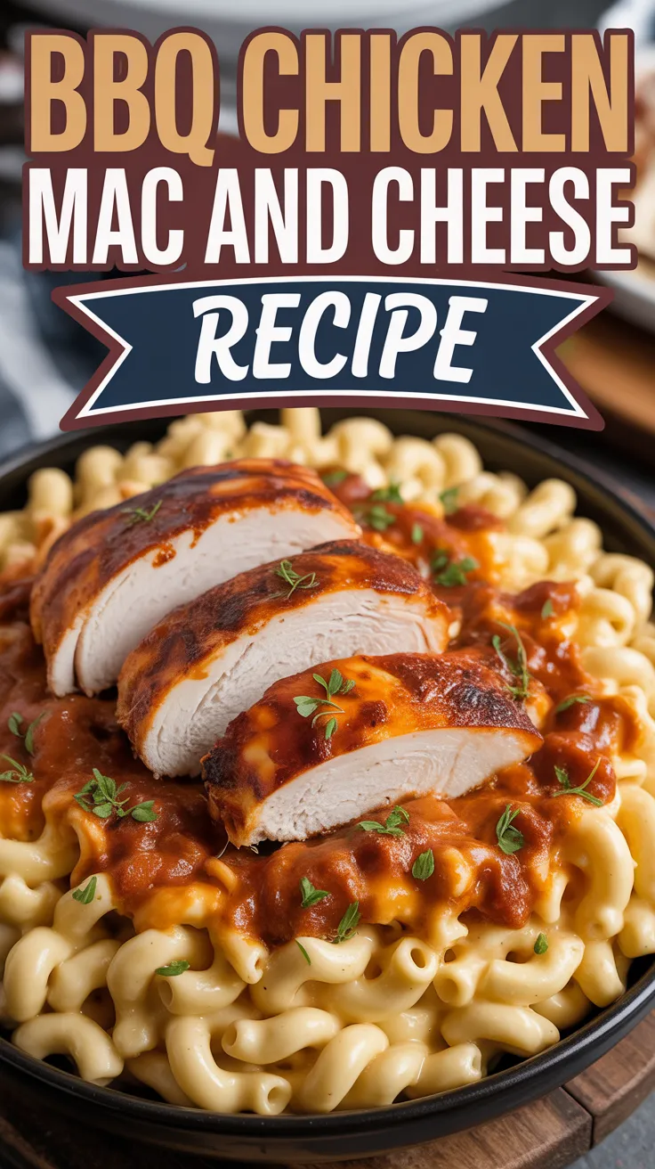 BBQ Chicken Mac and Cheese