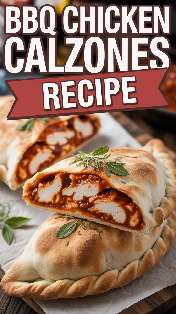 BBQ Chicken Calzones