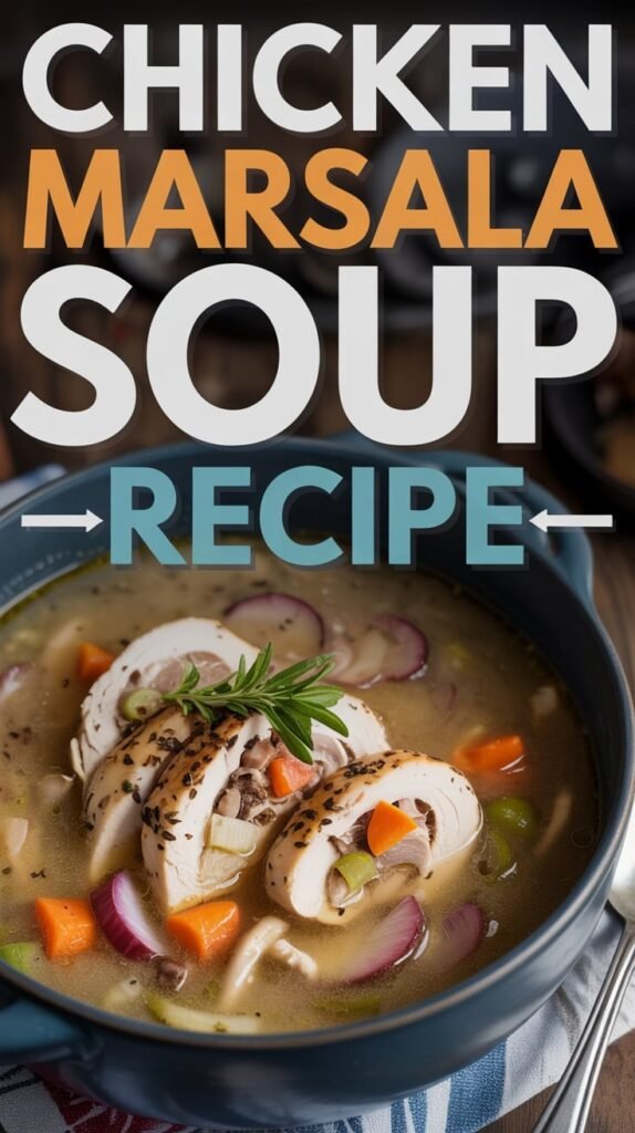 Chicken Marsala Soup