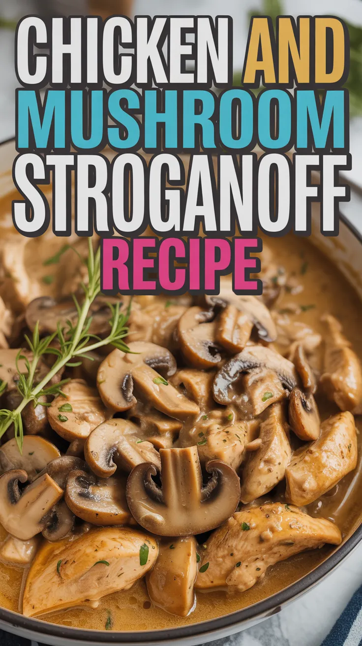Chicken and Mushroom Stroganoff