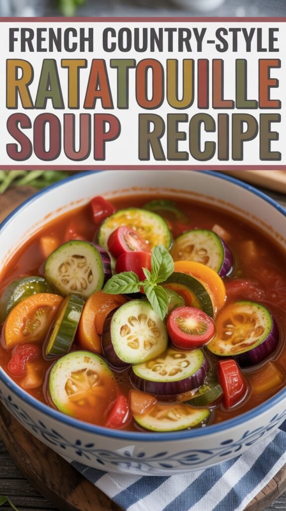 French Country-Style Ratatouille Soup