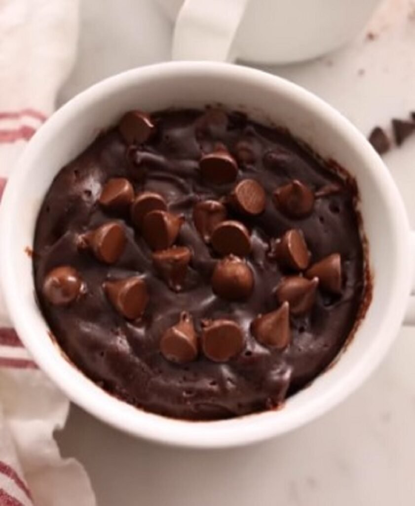 Decadent Gooey Brownie in a Mug Sinful Gooey Brownie in a Mug
