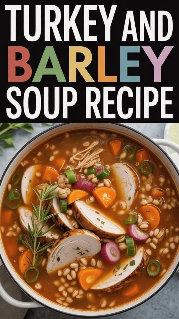 Turkey and Barley Soup