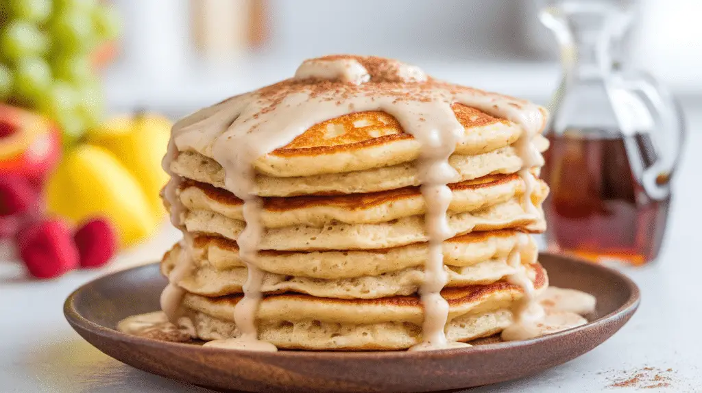 Cinnamon Roll Pancakes