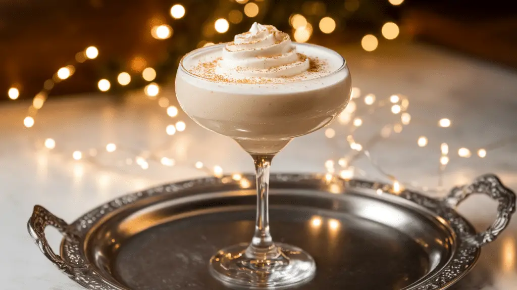 Eggnog Martini