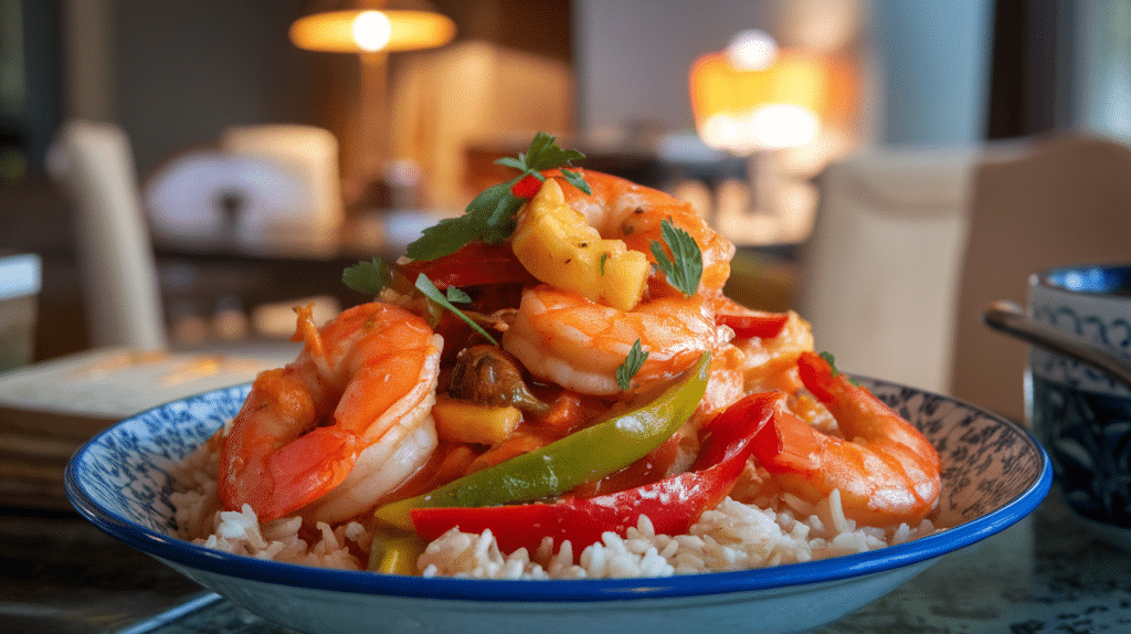 Sweet and Sour Shrimp