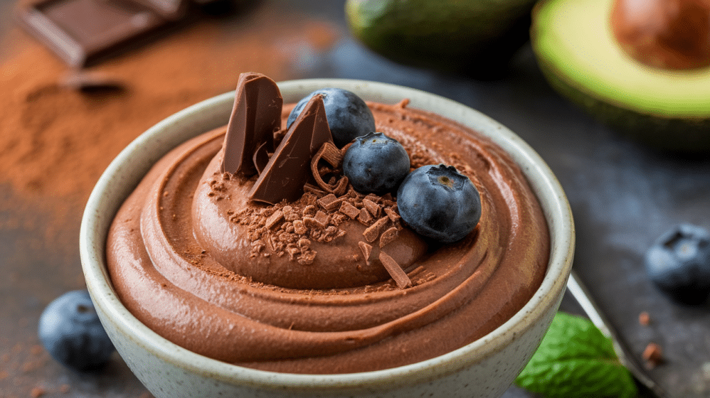 Avocado Chocolate Mousse