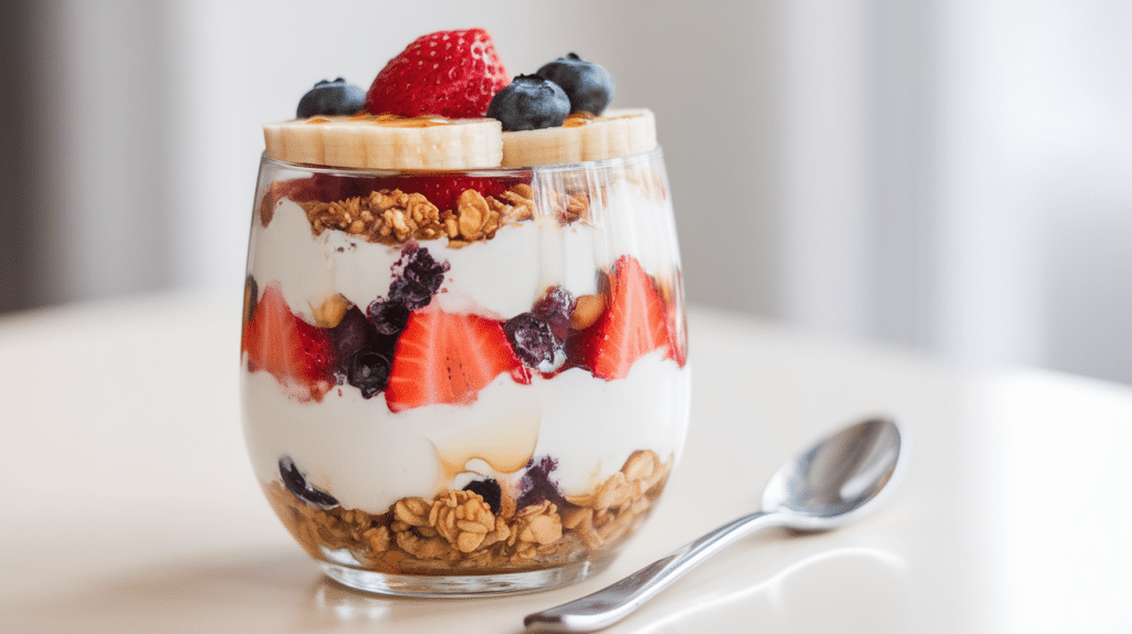 Yogurt and Granola Parfaits