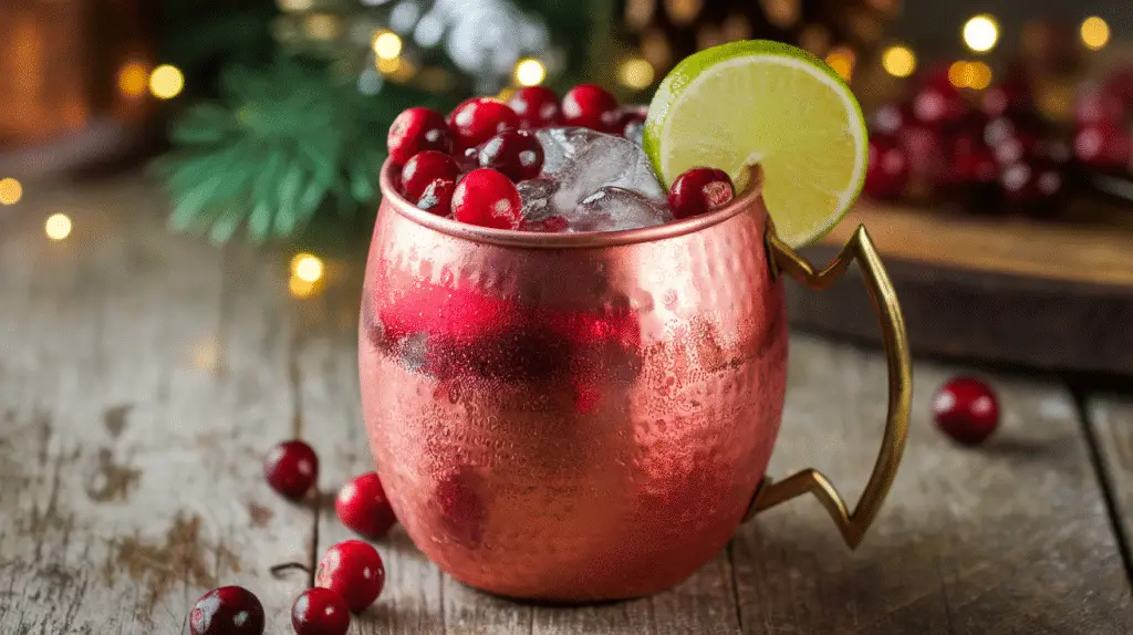 Cranberry Moscow Mule