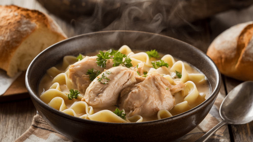 Amish Chicken and Noodles