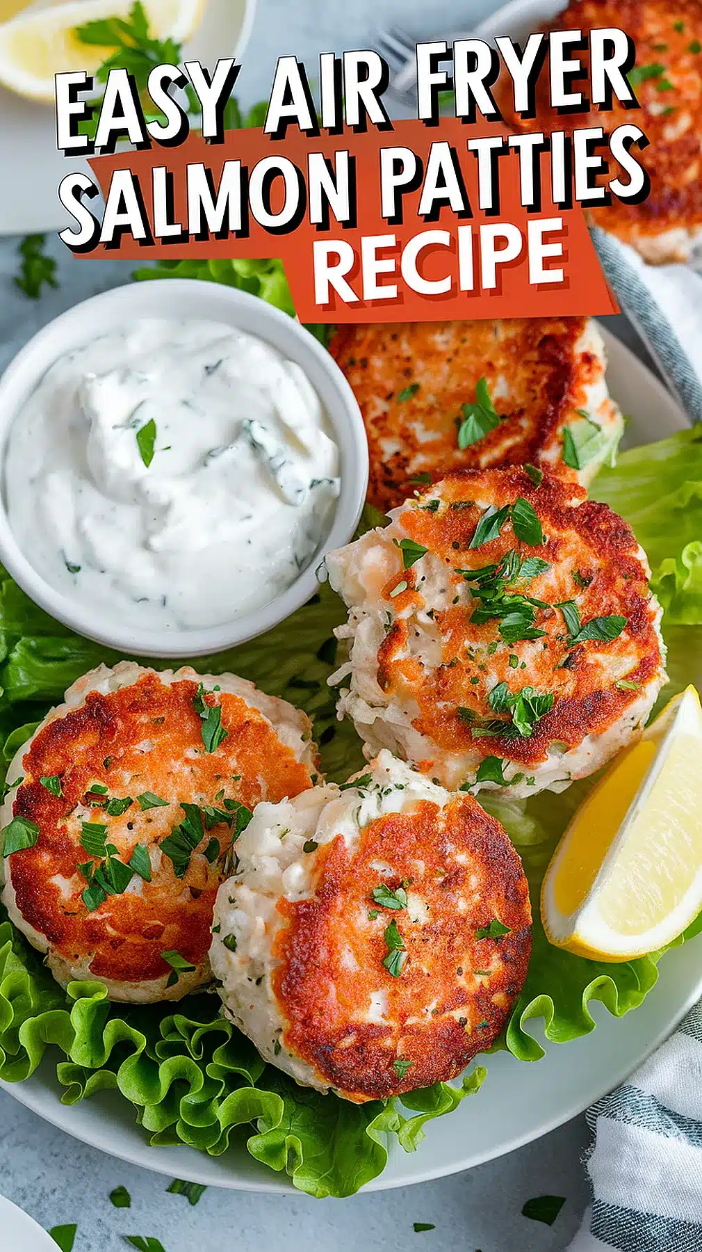 Air Fryer Salmon Patties