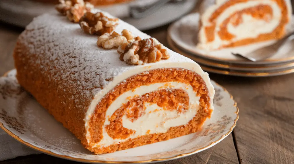 Carrot Cake Roll Recipe