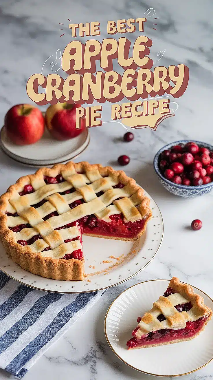 Apple Cranberry Pie