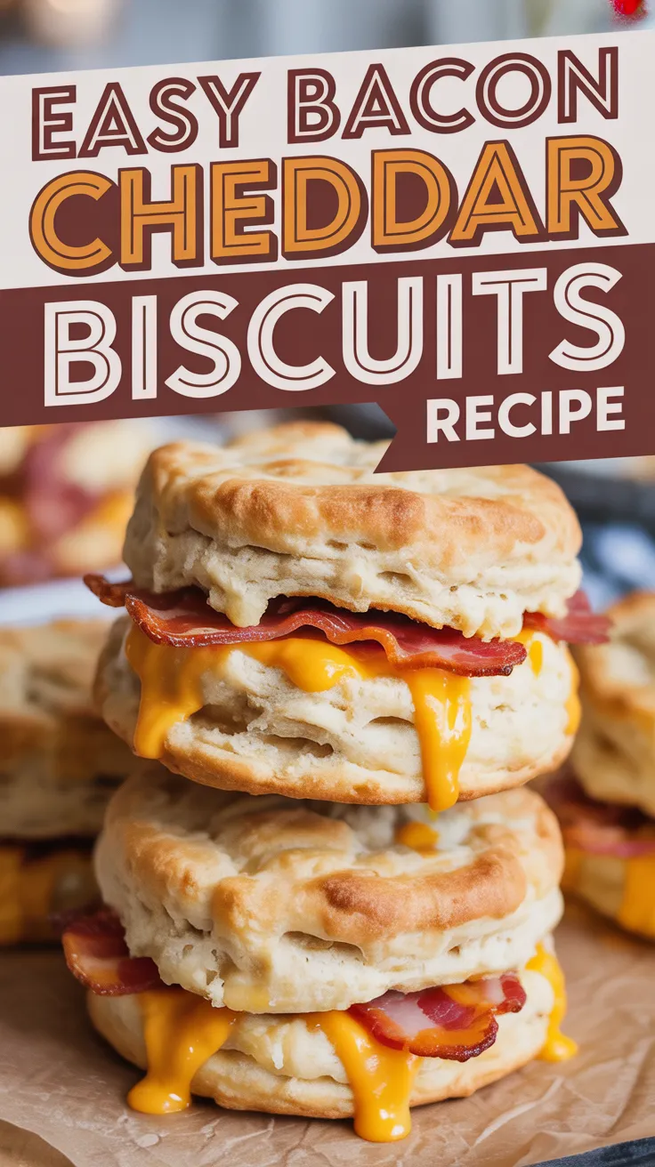 Bacon Cheddar Biscuits