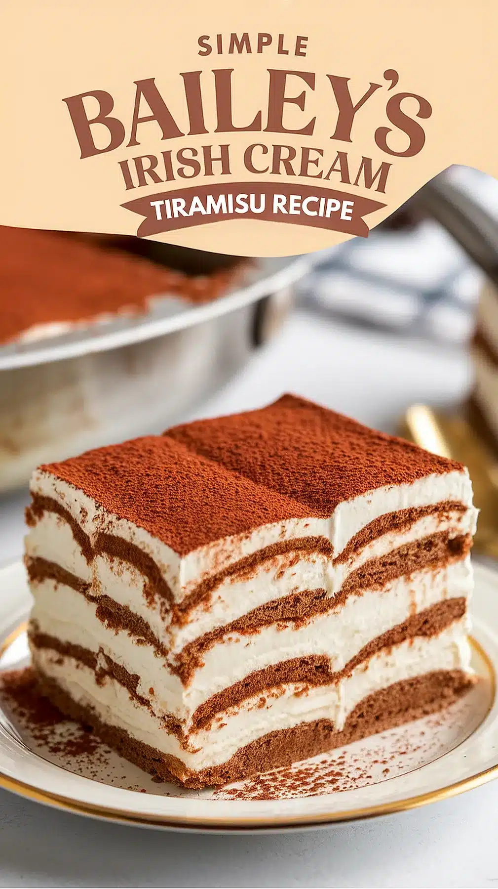 Baileys Irish Cream Tiramisu