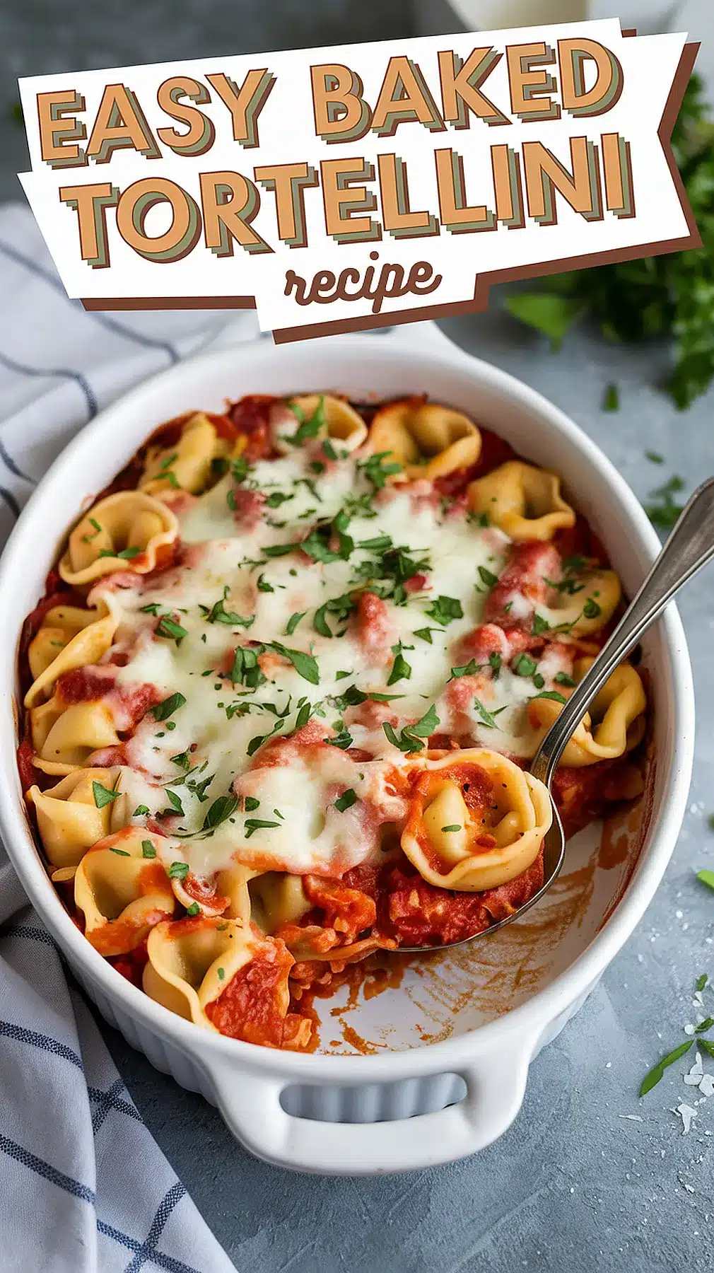 Baked Tortellini