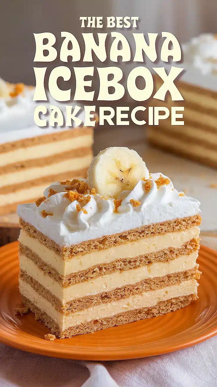 Banana Icebox Cake