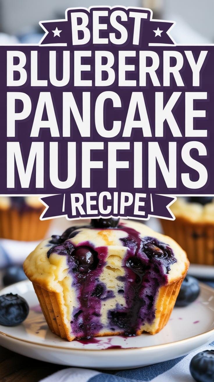 Blueberry Pancake Muffins